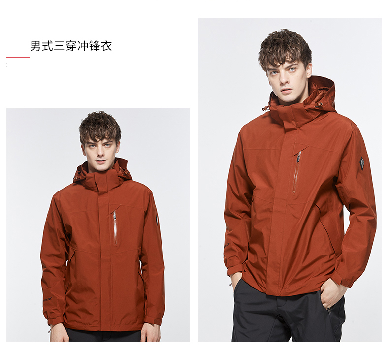 GORE-TEX 知名面料冲锋衣